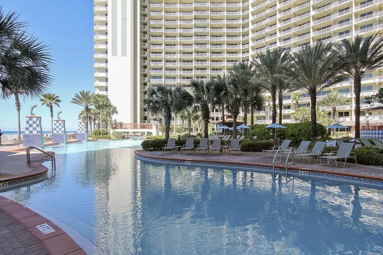 Apartment Shores Of Panama 2330 - 1 Bedroom Bunk Area Sleeps 6, Beautiful Direct Beach View! Free Fun! Condo Panama City Beach